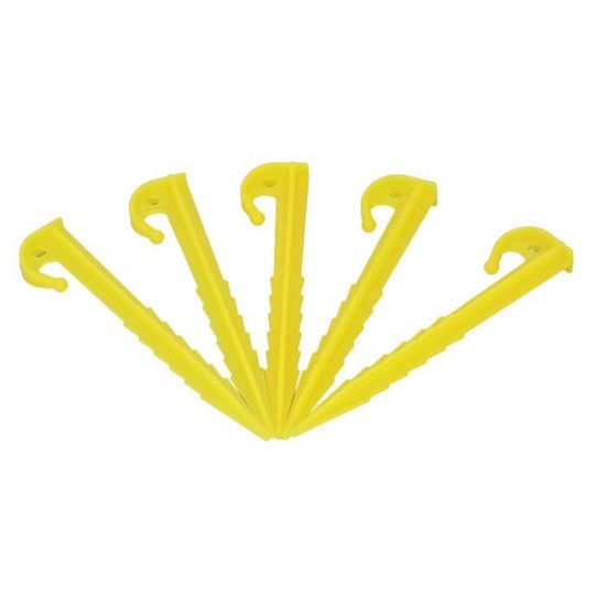 Ensemble Piquets Plastique Tentes Camping | Le Prix Du Marché