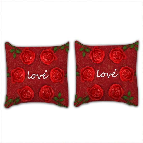 Coussin Bouclette rose 45x45 cm - Coussins de jardin