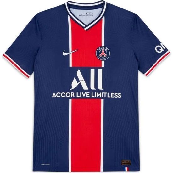 Maillot domicile authentique PSG 2020/21 - bleu nuit marine/blanc - 2XL -  Cdiscount Sport