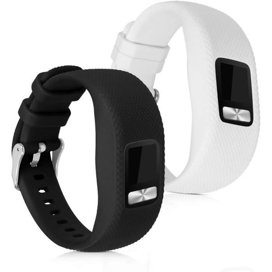 Bracelet De Rechange Chofit Pour Garmin Vivofit JR / JR.2 / Vivofit 3 – Silicone Doux, Grandeur L (14 à 20,6 Cm) – Lot De 3 Couleurs