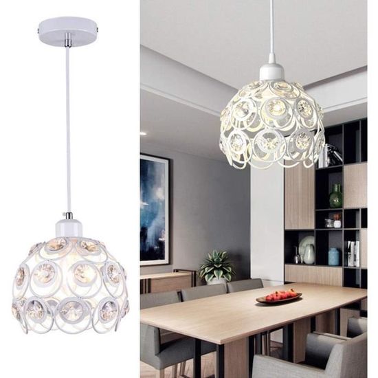 Plafonnier LED Hofstein - Métal Nickel Mat/blanc - Moderne - 1 à 3 Lumières