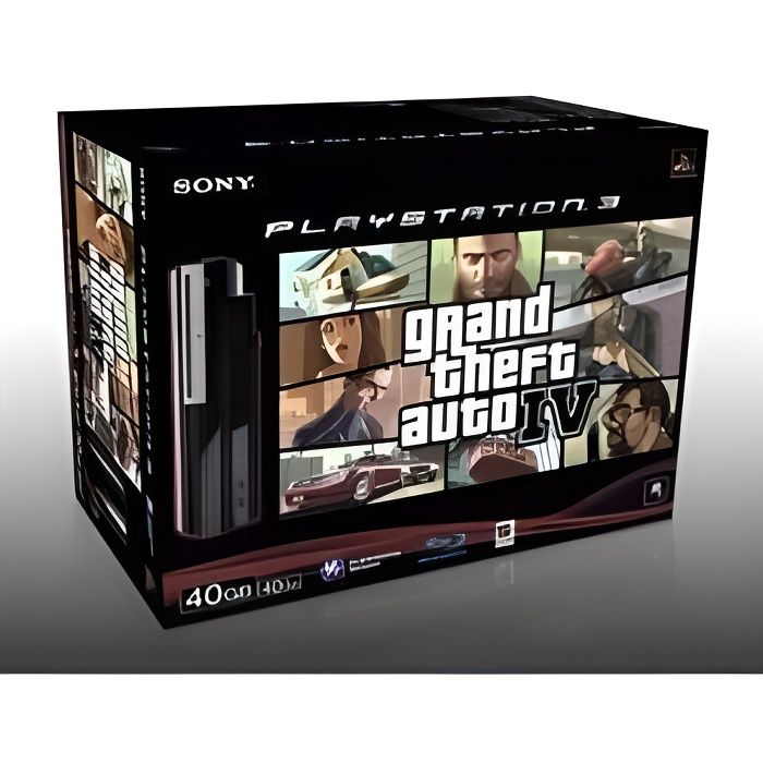 CONSOLE SONY PS3 GTA IV PLAYSTATION 3