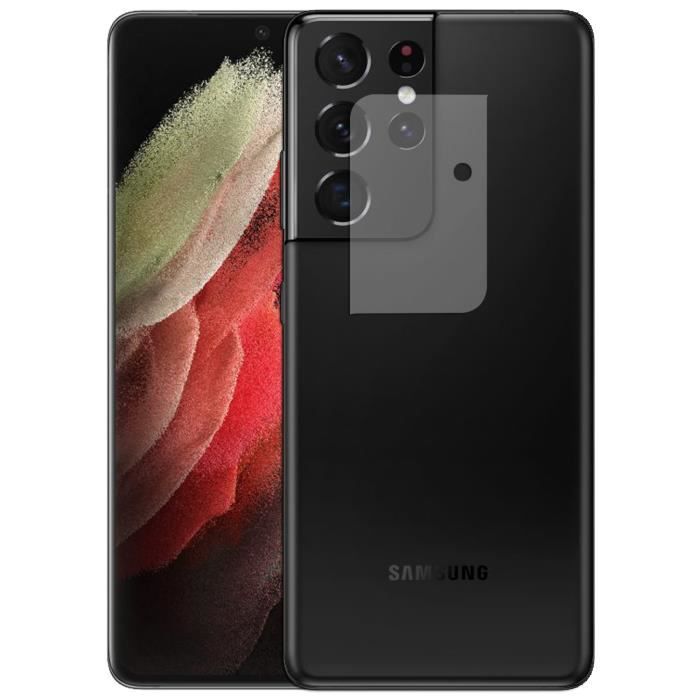 Pour Samsung Galaxy S21 Ultra : 1 Film Protection Objectif Caméra Arrière en Verre Trempé 9H Haute Définition Transparent-Yuan Yuan