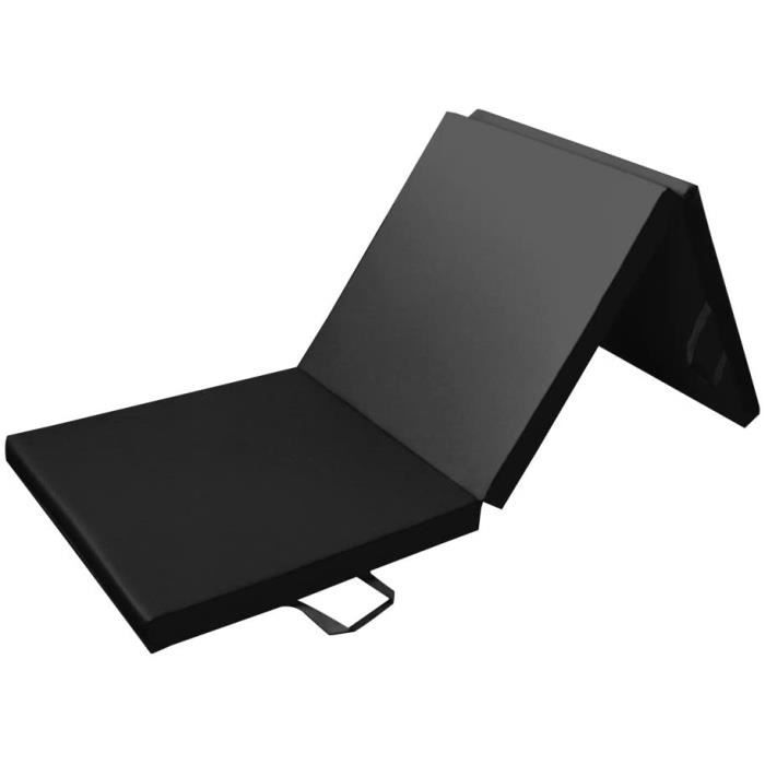 PRISP Tapis de Sol 180cm pour Fitness et Exercices, Matelas de Gym Épais et Pliable pour la Maison Longueur: 180 cm * Largeur: 60cm