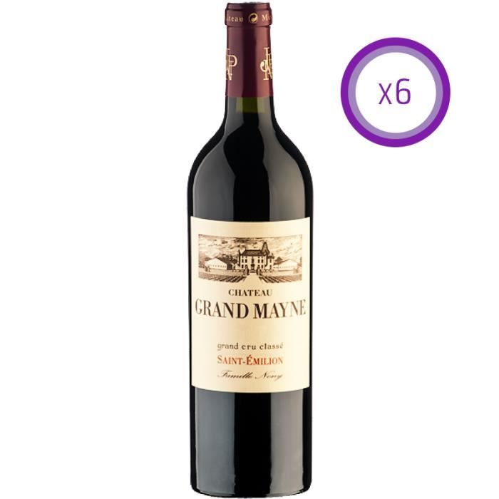 Château Grand Mayne - Rouge - 2011 - Carton de 6 Bouteilles 75cl
