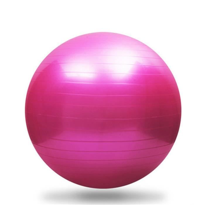 GYM BALL -Ballon de yoga 65cm Exercice GYM Yoga Ballon Suisse Fitness Grossesse Accouchement Anti-Rafale + Pompe LLZ71115723PK_bei