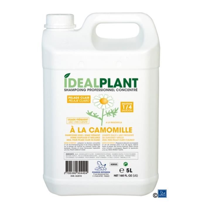 SHAMPOOING CAMOMILLE 250 ML IDÉAL PLANT - K0115