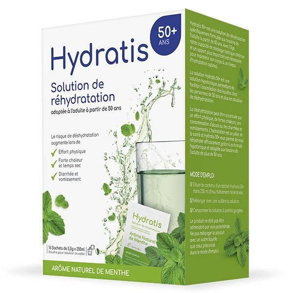 Hydratis 50+ Menthe 16 sachets
