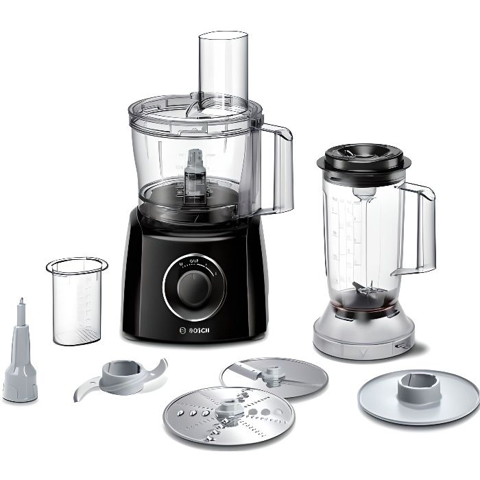 BOSCH Robot multifonction MultiTalent 3 - MCM3201B - 2,3 L - Noir