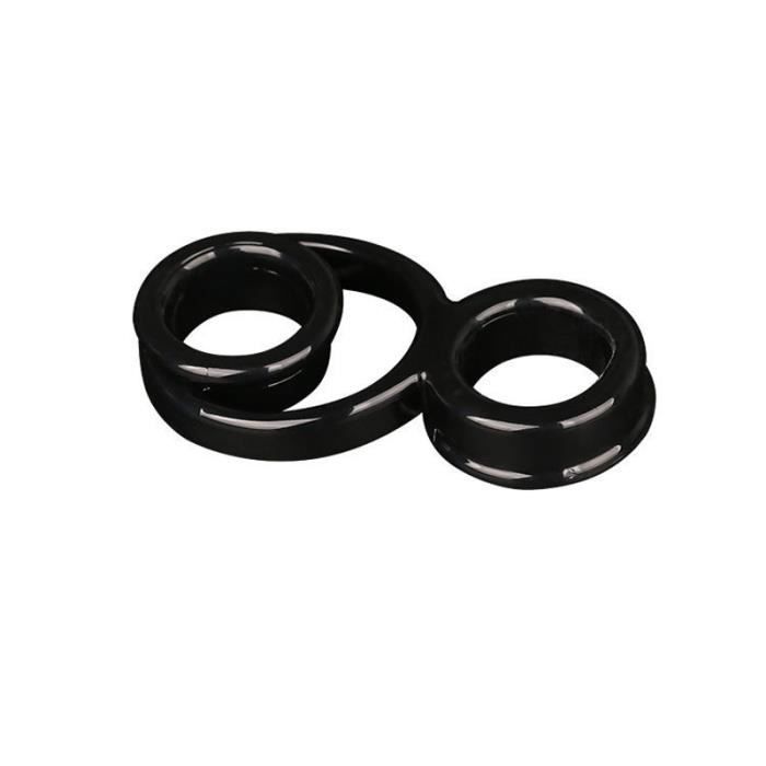 ANNEAU COCKRING,Éjaculation retard Silicone pénis anneau Triple anneau Cockring Scrotum anneaux adultes jouets sexuels prolonger