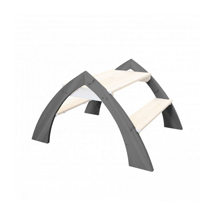 AXI Table picnic Kylo XL - Gris Blanc