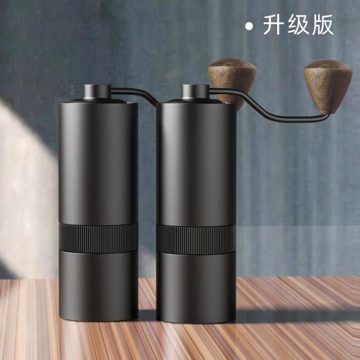 Ustensile de cuisine,Moulin à café Portable, broyeur à main, Machine à café en grains, boîte cadeau, Version améliorée