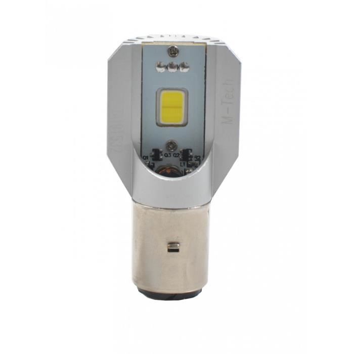 Ampoule Led BA20d 12V 12W Blanc