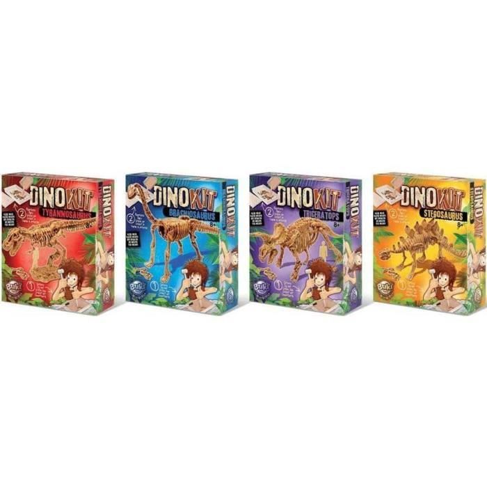 Assortiment Kit dinosaure - Jeu éducatif - Jeu découverte - BUKI