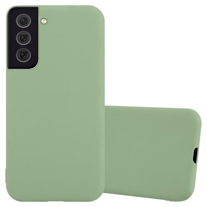 Coque pour Samsung Galaxy S22 PLUS en CANDY VERT PASTEL Cadorabo Cover Protection silicone TPU Case