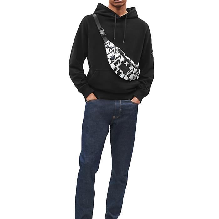CALVIN KLEIN Banane Blanc/Noir Homme