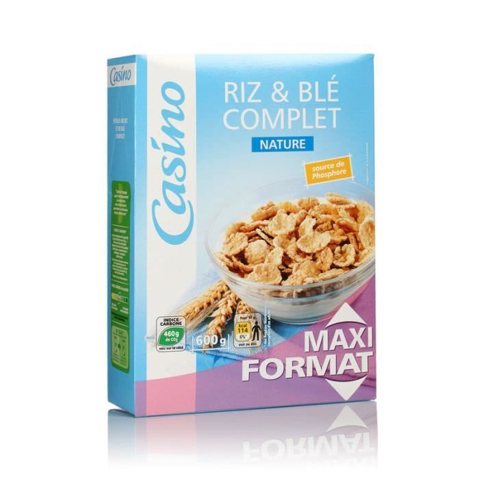 Riz et Blé Complet - 600 g