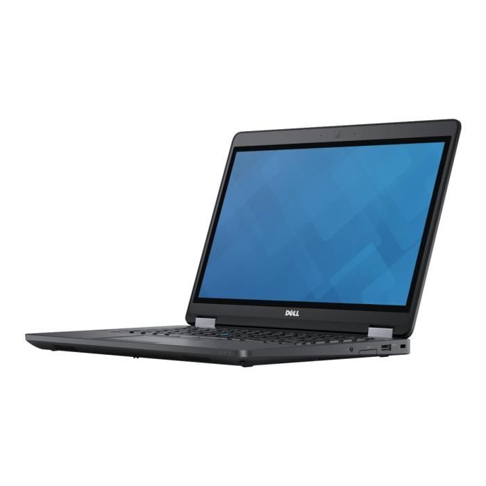 Dell Latitude E5470 - Core i5 6300U - 2.4 GHz - Win 10 Pro 64 bits - 8 Go RAM - 128 Go SSD - 14