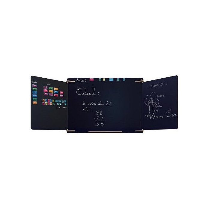 Tableau Triptyque XXL : Comme à l'école
