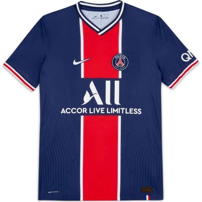 Maillot domicile authentique PSG 2020/21 - bleu nuit marine/blanc - 2XL