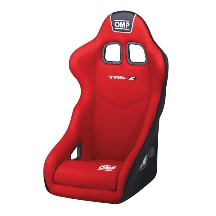 TRS-E/R - Siege Baquet - Rouge - Homologue FIA