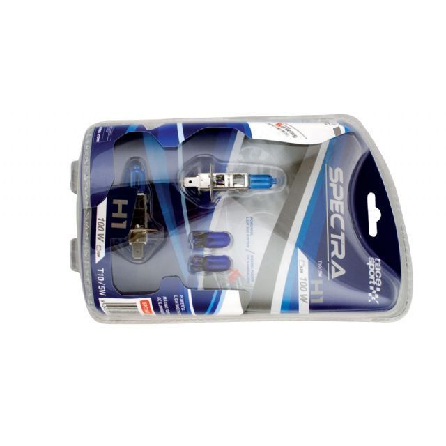 kit ampoules SPECTRA XENON H1 100W + veilleuse T10