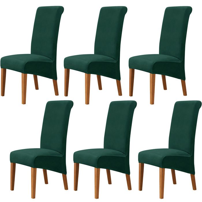 Housse de chaise unie ajustable | Housse Design