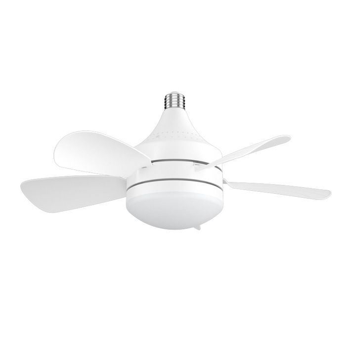 Plafonnier LED avec télécommande ventilateur à intensité variable lampe de base pour cuisine chambre et salon 50W - Nobrand
