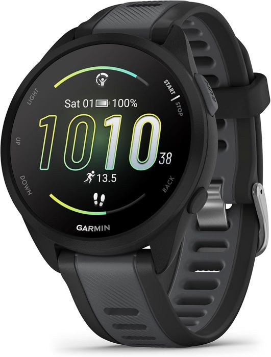 Garmin Forerunner 165 Music Montre GPS connectée de Running avec écran AMOLED –
