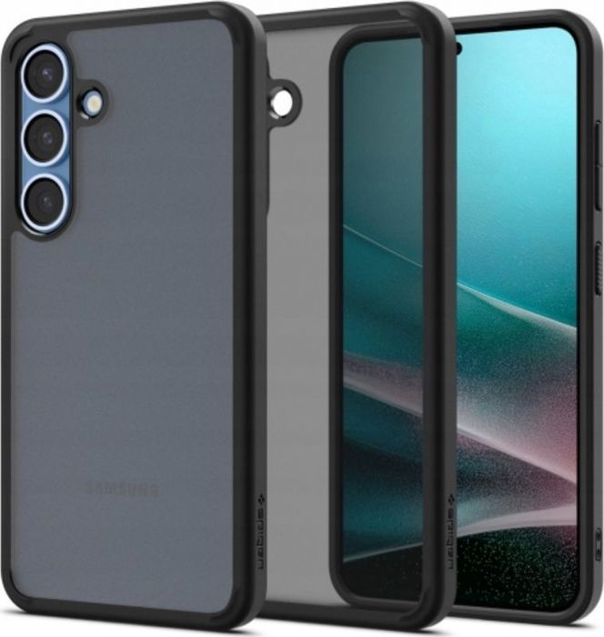 Coque Téléphone - SPIGEN - Ultra Hybrid - Compatible Samsung Galaxy S25+ - Protection Chocs - Noir