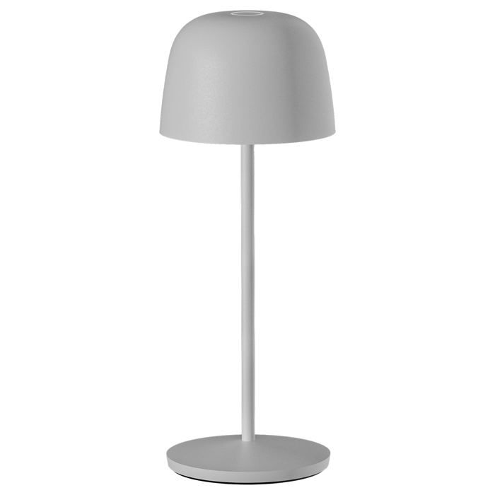 Lampe de table sans fil SOPHIA Gris clair H28cm Lampe de table sans fil SOPHIA Gris clair H28cm