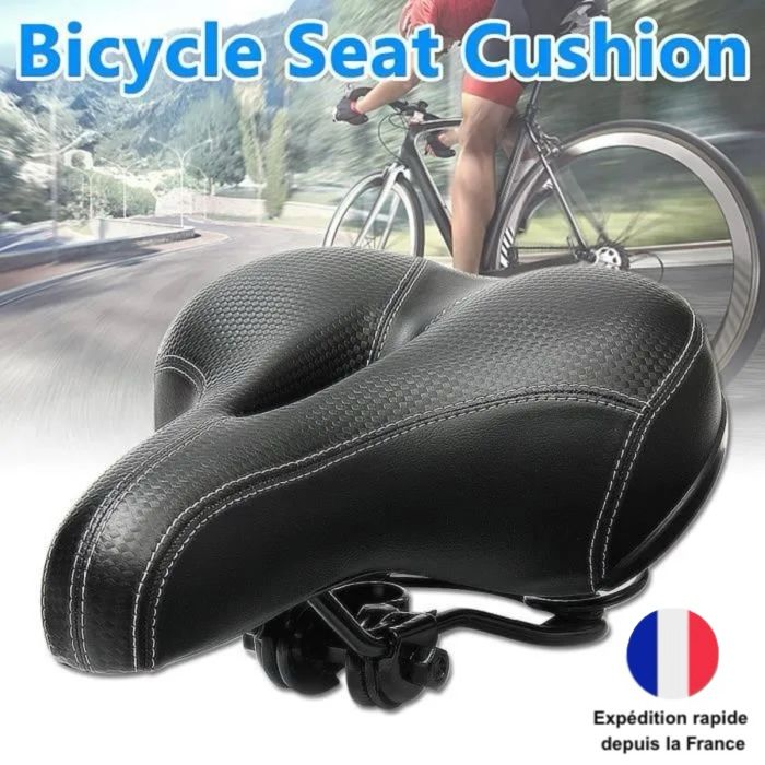 Selle VTT Vintage Vetta WIDE Mountain Tour Noir - Confort Années 80/90 (Occasion)