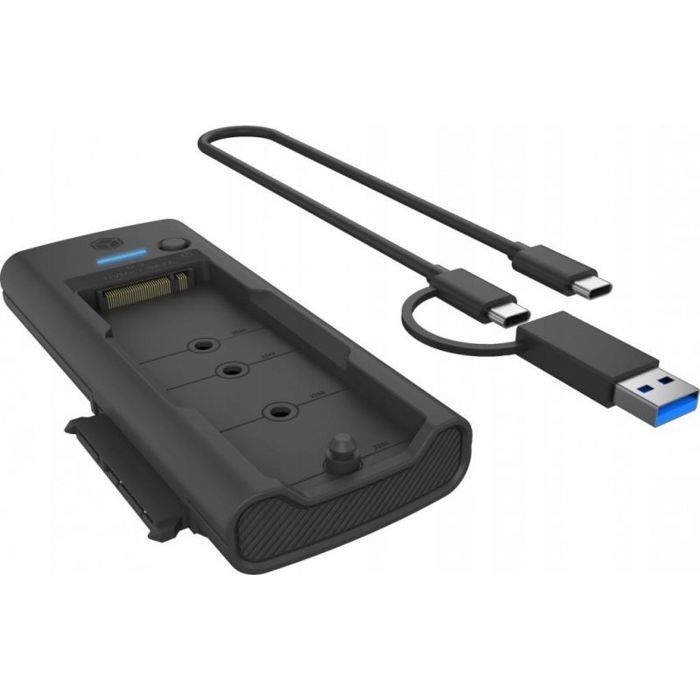 Station daccueil SSD externe Icybox - IB-180MS-C31 - USB Type-C - Transfert 10 Gbit/s - Compatible Windows/Mac