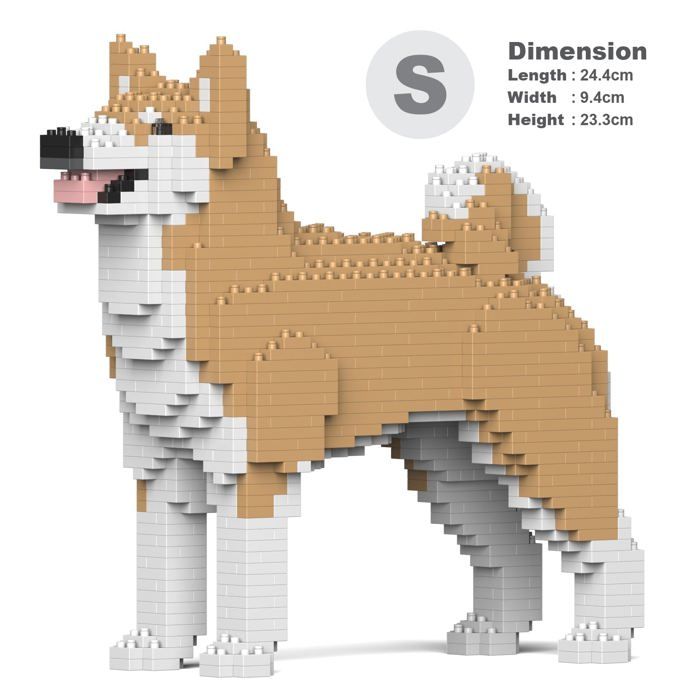 Bouledogue Chien Micro Blocs De Construction, 917 Pièces Construction Bouledogue Chien Micro Blocs De Construction, 917 Pièces Construction