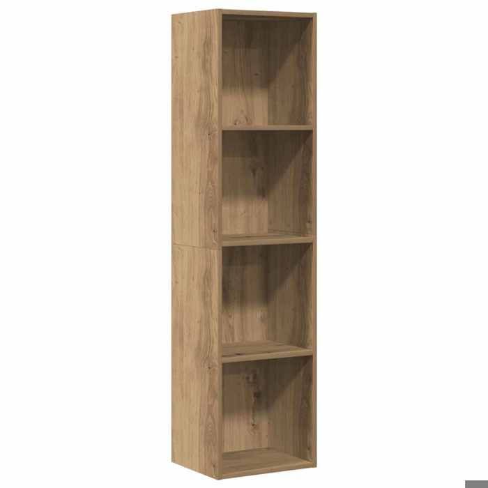 HSF®Bibliothèque/Meuble TV chêne artisanal 36x30x143 cm cpw8174531