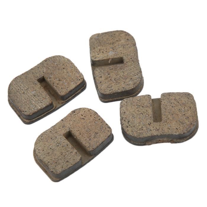 Patins De Frein À Disque Vtt 4 Pièces Jeu De Plaquettes De Frein À Disque Arrière Remplacement De La Céramique Pour