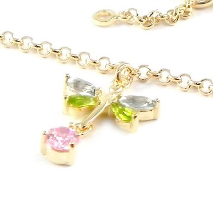 Collier Libellule Bleue Strass - Chaîne Plaqué Argent, Pendentif Détaillé, Bijou De Soirée