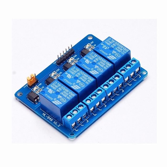 Module de Relais /à 8 Canaux 5V 12V 5V 24V Carte dExtension de D/éclenchement de Bas Niveau pour Arduino Carte Relais Isolement par Photocoupleur