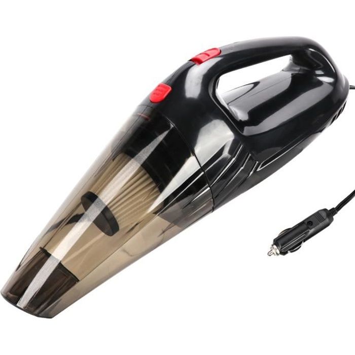 WOOSTAR Aspirateur de Voiture Portable 4000PA Aspiration de Puissance élevée Charge Sans Fil Maison de Voiture Mini Aspirateur à Main à Double Usage 