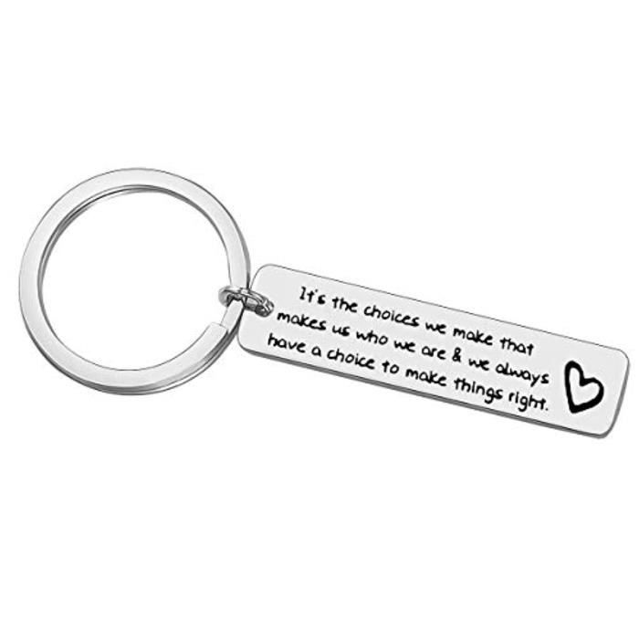Porte Cles cij Citation Inspirante Pour Les Adolescents Spiderman Porte Cles Le Film Avengers Spiderman Bijoux Pour L Encouragemen Cdiscount Bagagerie Maroquinerie