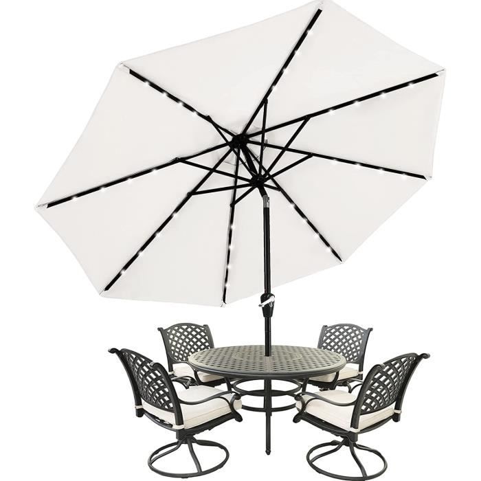 Parasol Inclinable Avec Manivelle
