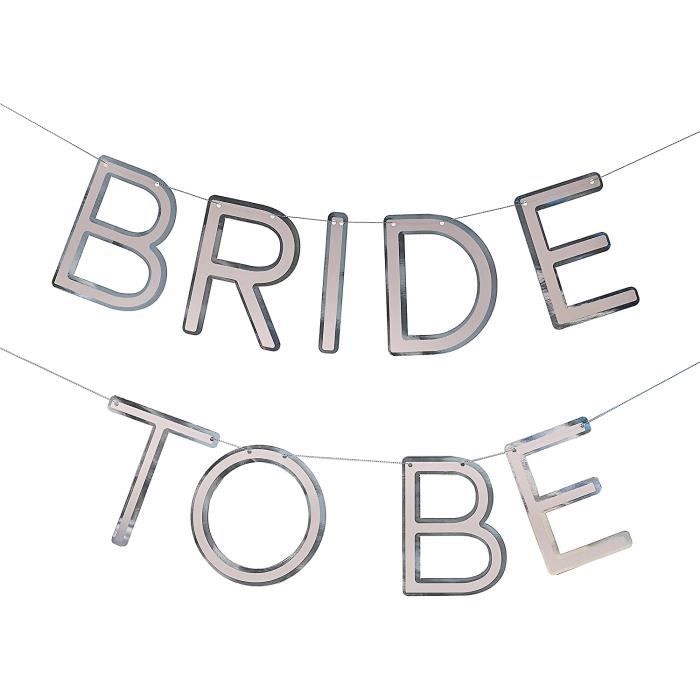 Guirlande Vintage « Bride To Be » Avec Cadres Photo – Décoration Mariage, Enterrement De Vie De Jeune Fille – Papier
