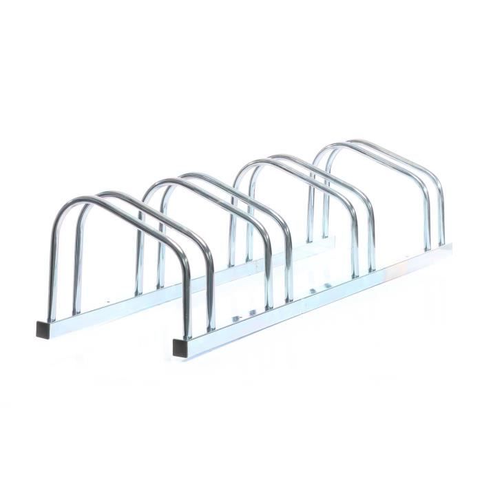 Support Vélo pour 4 Vélos - Toboli - Béquille Pied Acier galvanisé