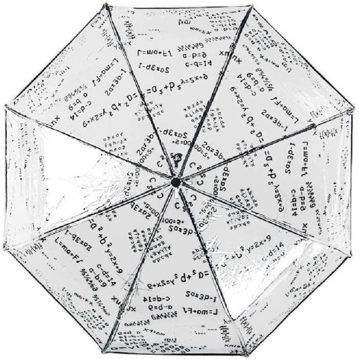 Parapluie Enfant Transparent NZXVSE – Motif Dessin Animé, Ouverture Automatique, 8 Nervures Renforcées