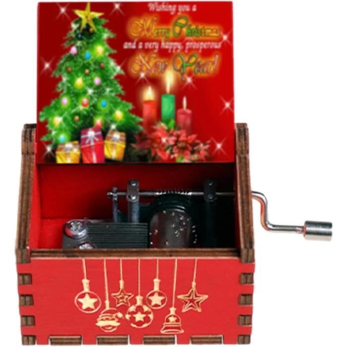 Boîte TV Musicale Ancienne - Noël Jingle Bells - Jouet Musique Vintage