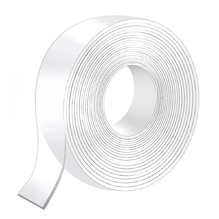 Kingsea Ruban Adhésif Double Face Extra Fort Réutilisable