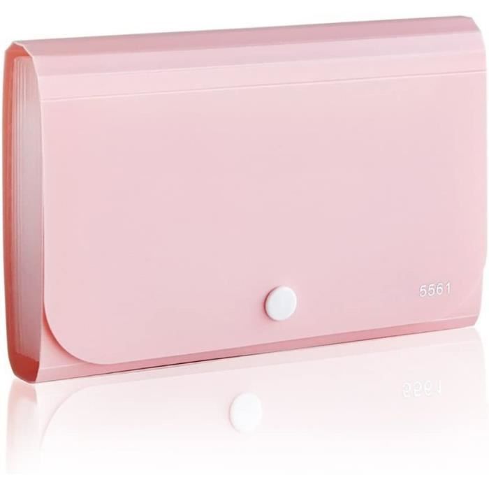 Classeur 20 Pochettes Transparentes A4 - Couverture Souple Rose - Multiline Grafoplás - 2