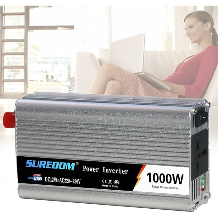 Onduleur Solaire Grid-Tie Y&H 1400W - MPPT Onde Pure - DC30-45V To AC220V - Pour Panneaux 24V/30V/36V