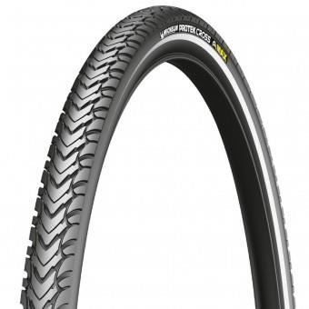 Noir 700 x 28C Michelin Protek Rigide Pneu de VTC Mixte Adulte