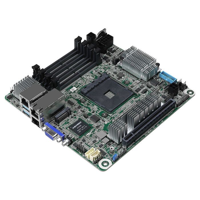 Asrock X570D4I 2T carte mère AMD X570 Emplacement AM4 mini ITX Neuf - vue 4